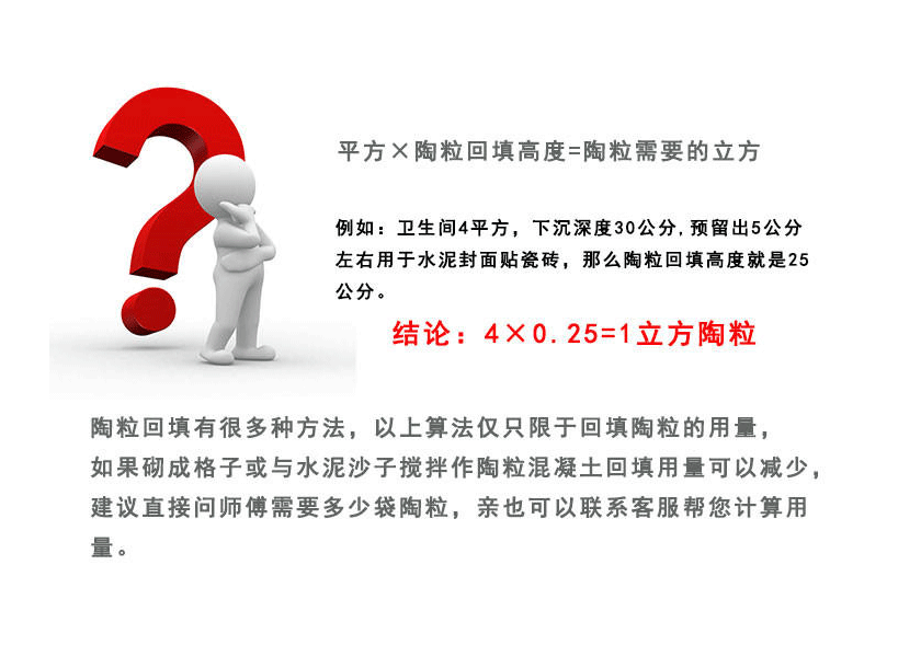 湖口縣陶粒廠家 湖口縣陶粒批發(fā) 湖口縣陶?；靥钚l(wèi)生間要多少錢